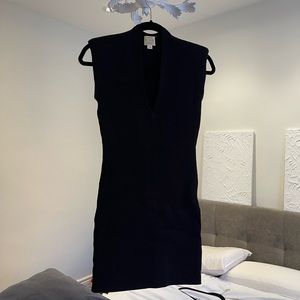 RONNY KOBO knit black dress